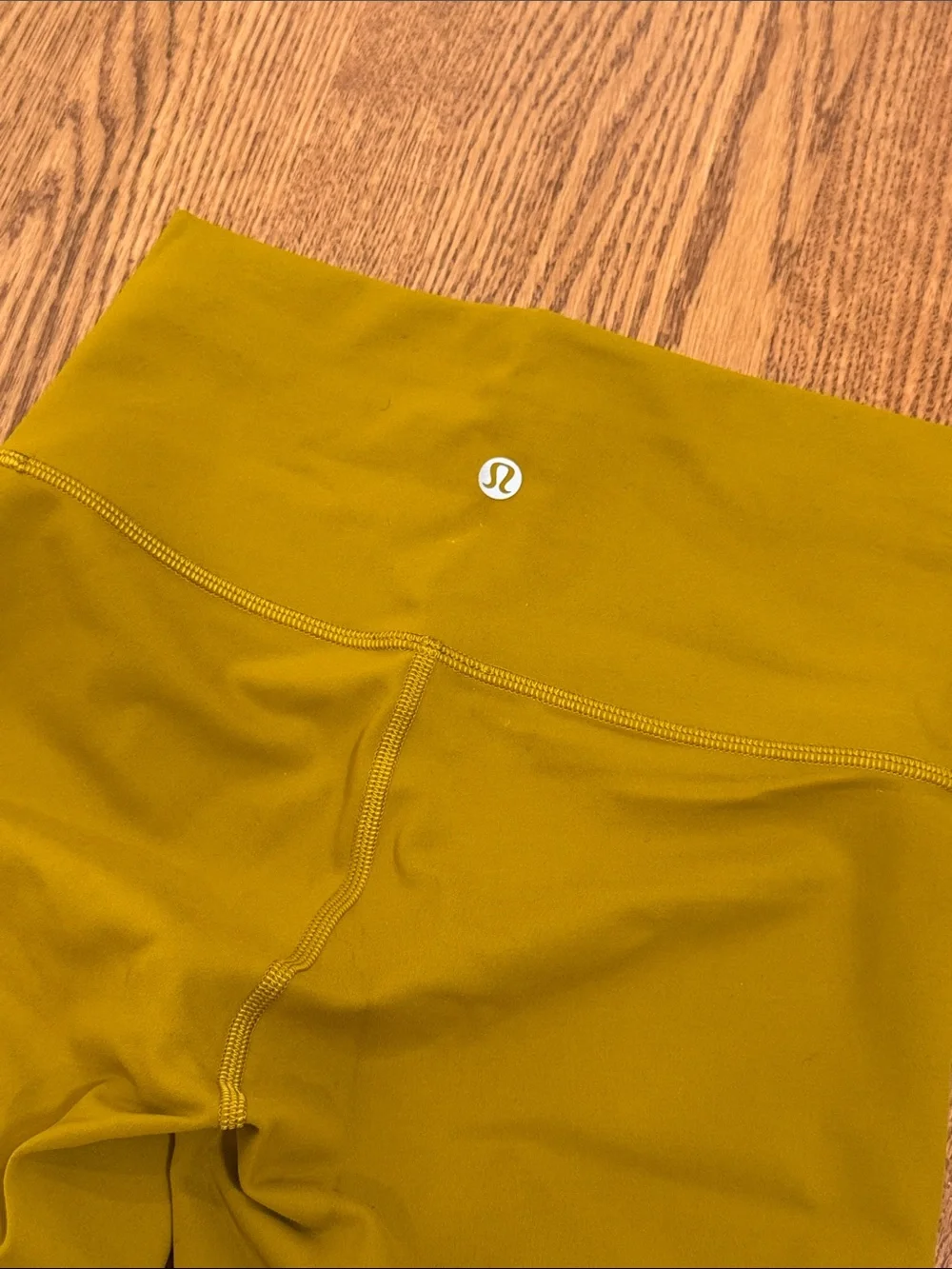 lululemon athletica High-Rise Bike Shorts in golden spice. - Picture 2 of 4